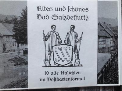 Altes und schönes Bad Salzdetfurth  10 alte Ansichten im Postkartenformat 