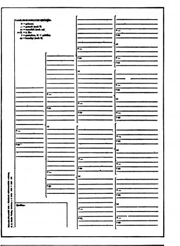 Ahnentafel-Vordruck V 1908  50 Stück 