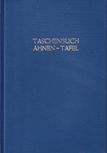 Taschenbuch-Ahnentafel 182 