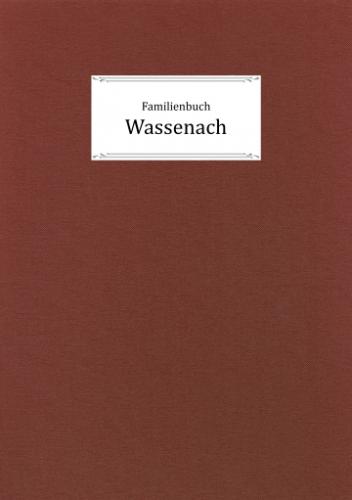 Ortsfamilienbuch Wassenach, 1600-1875 