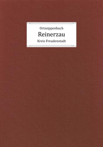 Ortssippenbuch Reinerzau 1558  1860 