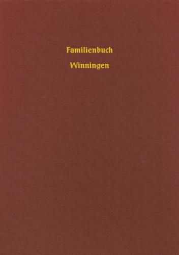 Familienbuch Winningen 1595  1798 