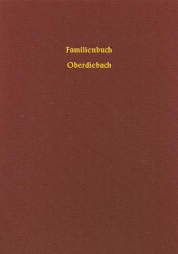 Familienbuch Oberdiebach 1637  1875 