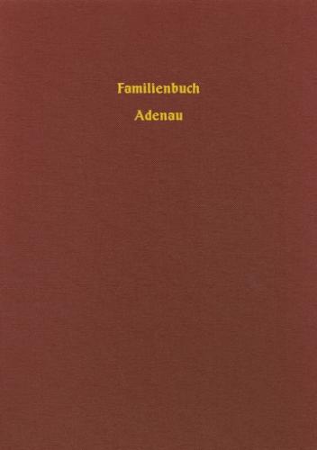 Familienbuch Adenau rk. 1628-1798 