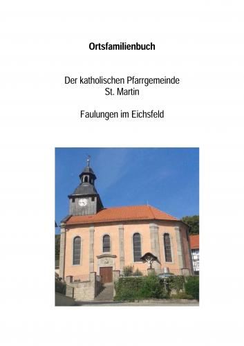 Ortsfamilienbuch Faulungen 1670-1900 