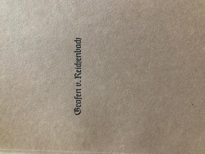 Grafen v. Reichenbach 