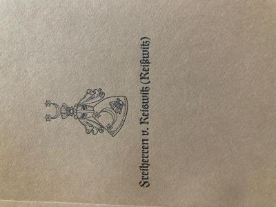 Freiherren v. Reiswitz (Reißwitz) 