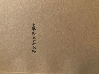 Grafen v. Geßler 