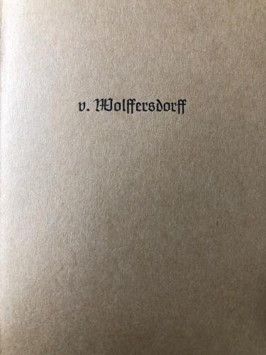 v. Wolffersdorff 