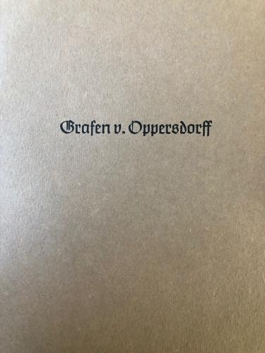 Grafen v. Oppersdorff 