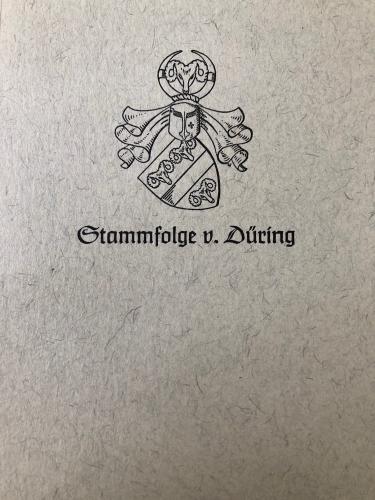 Stammfolge v. Düring 
