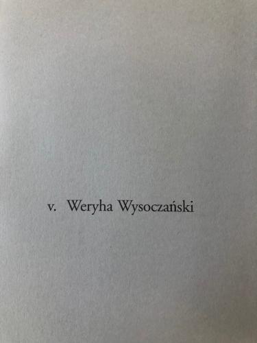 v. Weryha Wysocza?ski 