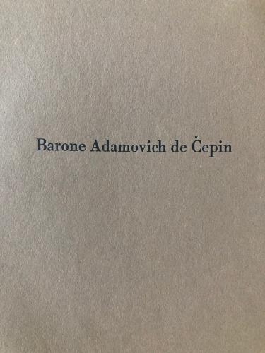 Barone Adamovich de ?epin 