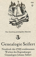 Genealogie Seifert 