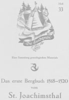 Personenverzeichnis zu: Das erste Bergbuch 1518-1520 von St. Joachimsthal 