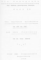 Die Zerbster Ratsherren von 1467  1768 und ihre Familien 