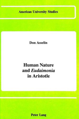 Human Nature and «Eudaimonia» in Aristotle 