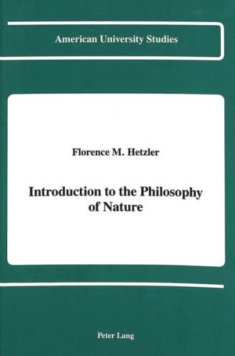 Introduction to the Philosophy of Nature 