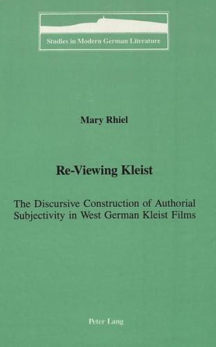 Re-Viewing Kleist 