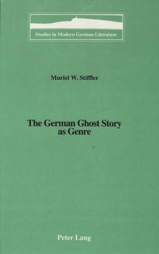 The German Ghost Story as Genre 