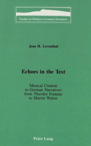 Echoes in the Text 