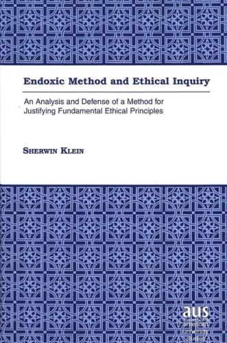 Endoxic Method and Ethical Inquiry 