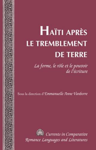 Haïti après le tremblement de terre 