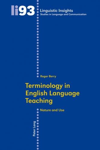 Terminology in English Language Teaching 