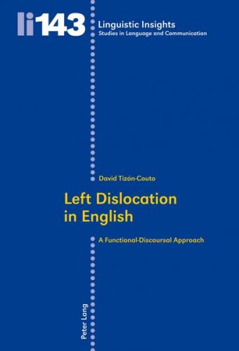 Left Dislocation in English 