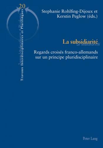 La subsidiarité 