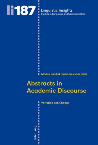 Abstracts in Academic Discourse 