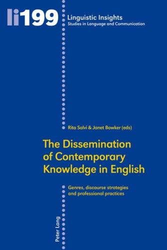 The Dissemination of Contemporary Knowledge in English 