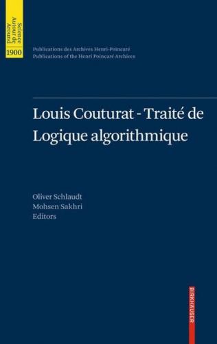 Louis Couturat -Traité de Logique algorithmique 