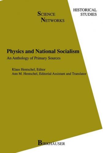 Physics and National Socialism (Ebook - pdf) 