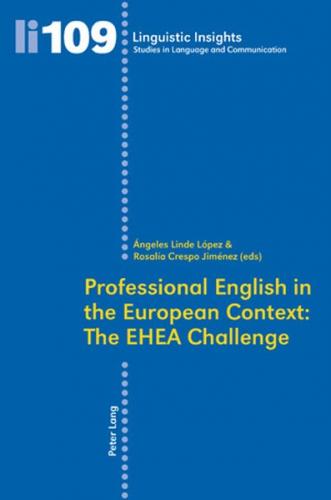 Professional English in the European Context: The EHEA Challenge (Ebook - pdf) 