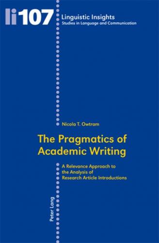 The Pragmatics of Academic Writing (Ebook - pdf) 
