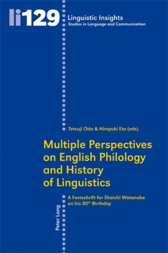 Multiple Perspectives on English Philology and History of Linguistics (Ebook - pdf) 