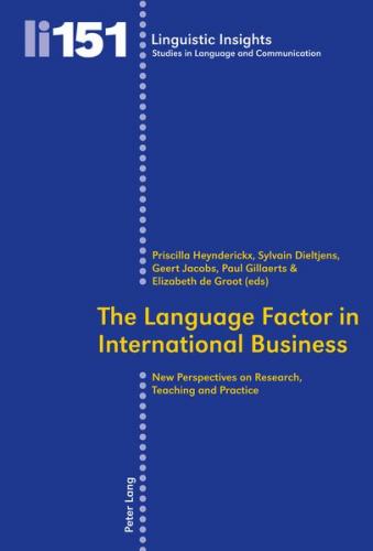 The Language Factor in International Business (Ebook - pdf) 