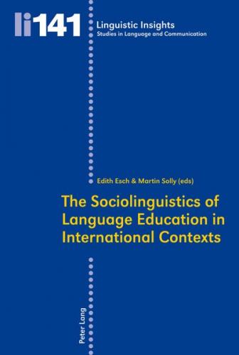 The Sociolinguistics of Language Education in International Contexts (Ebook - pdf) 