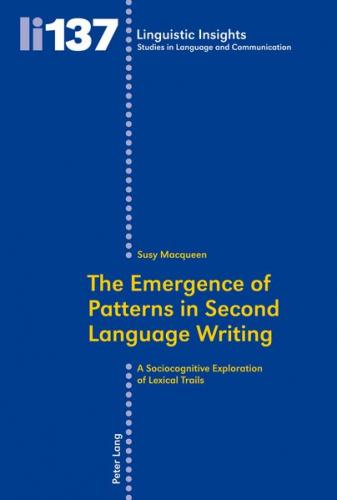 The Emergence of Patterns in Second Language Writing (Ebook - pdf) 