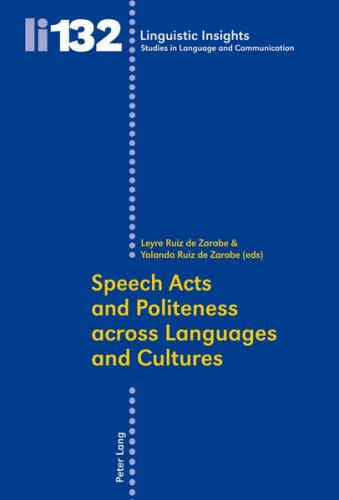Speech Acts and Politeness across Languages and Cultures (Ebook - pdf) 