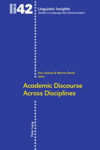 Academic Discourse Across Disciplines (Ebook - pdf) 