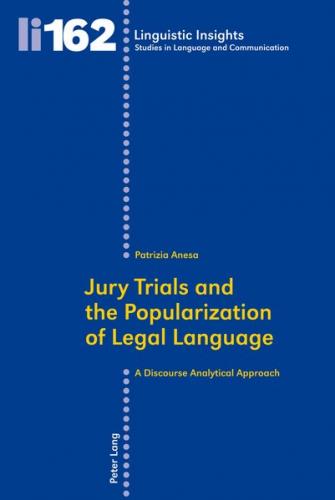 Jury Trials and the Popularization of Legal Language (Ebook - pdf) 