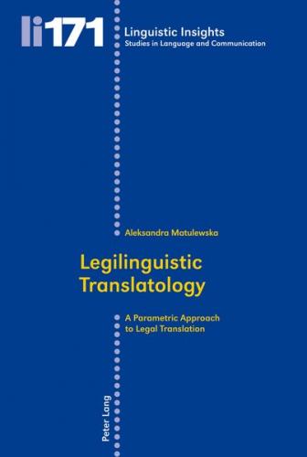 Legilinguistic Translatology (Ebook - pdf) 