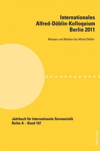 Internationales Alfred-Döblin-Kolloquium- Berlin 2011 (Ebook - pdf) 