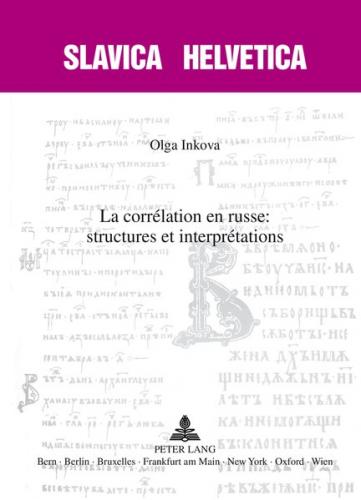 La corrélation en russe : structures et interprétations (Ebook - pdf) 
