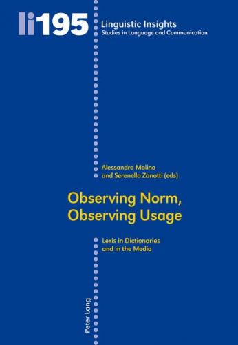 Observing Norm, Observing Usage (Ebook - pdf) 