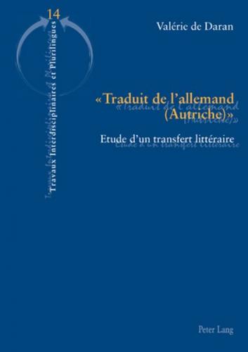 « Traduit de l’allemand (Autriche) » (Ebook - pdf) 