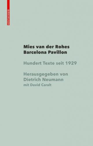 Mies van der Rohe Barcelona-Pavillon (Ebook - pdf) 