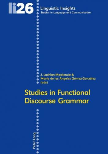 Studies in Functional Discourse Grammar 